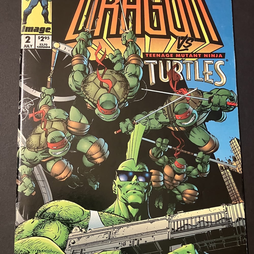 Savage Dragon Vs Ninja Turtles Issue 2 